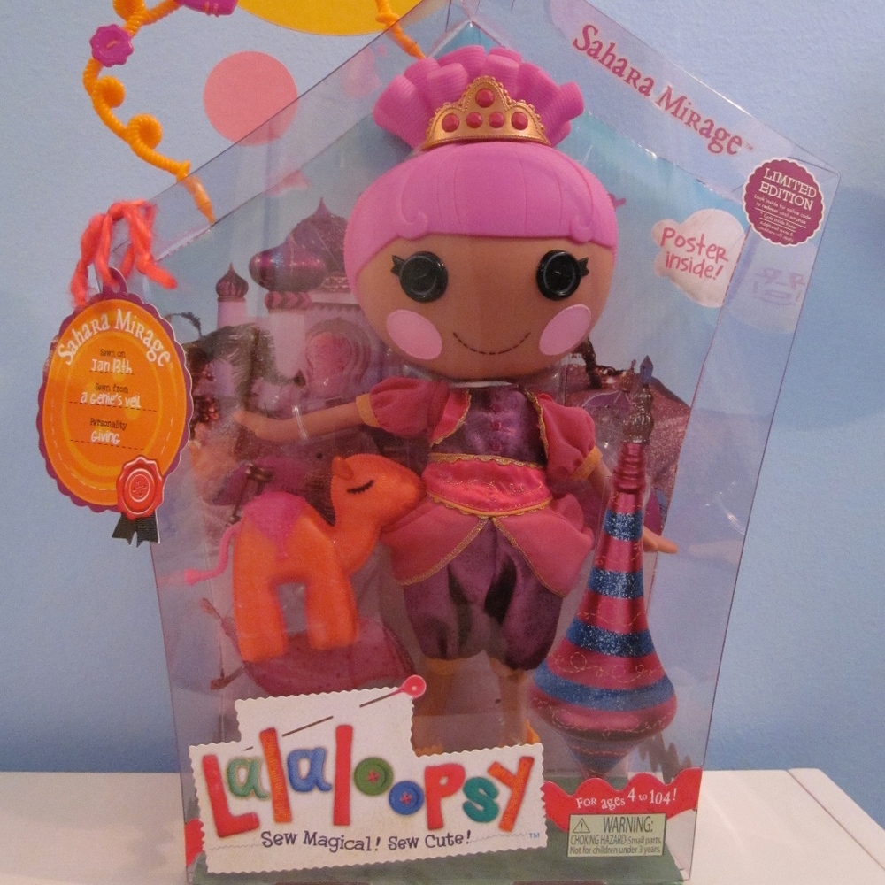 Lalaloopsy Sahara Mirage NIB Retired